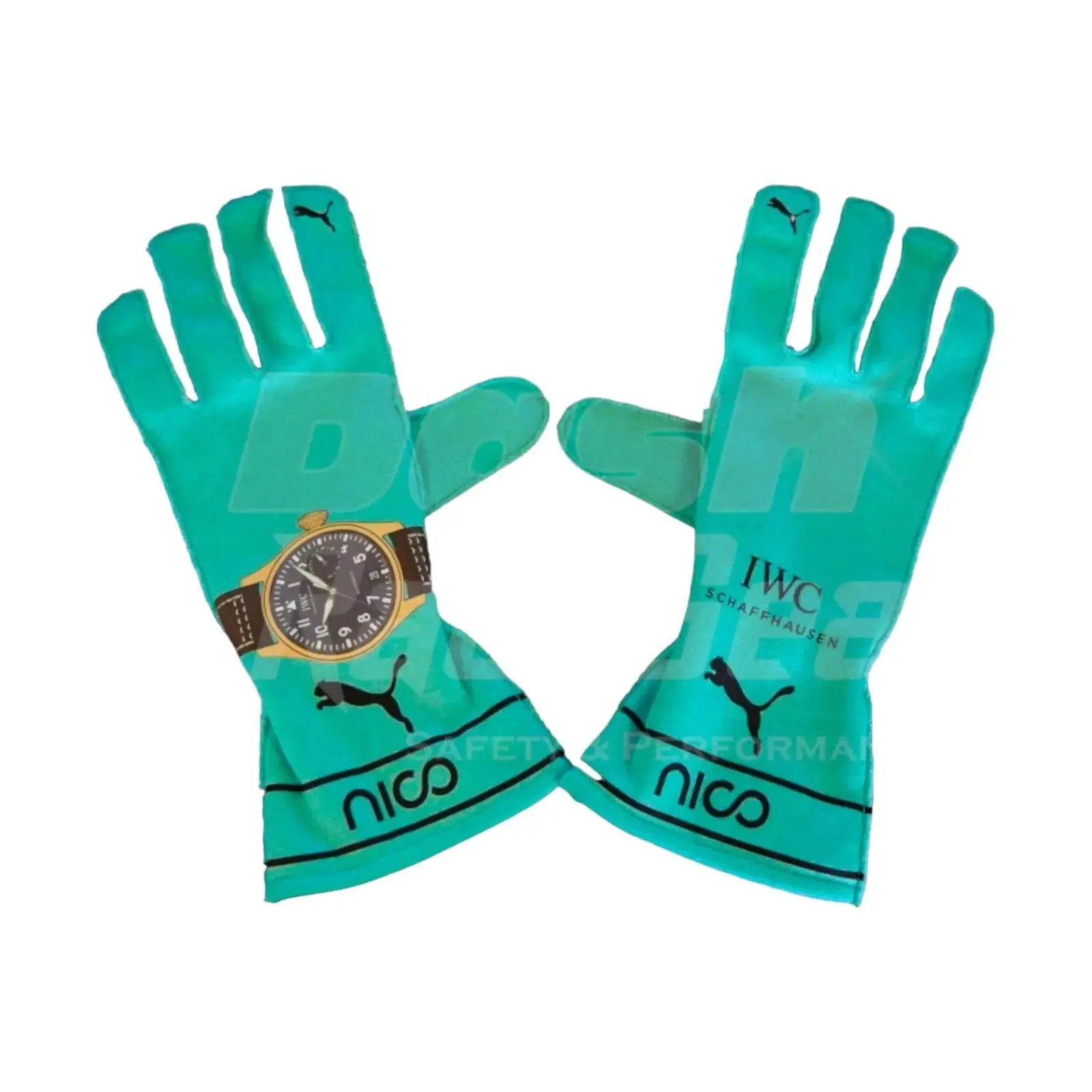 Mercedes AMG Petronas F1 Team Gloves - Abu Dhabi GP