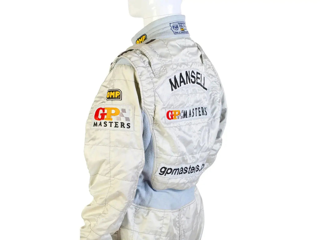 2006 OMP GP Masters NIGEL MANSELL’S Race Suit - Xtreme Racegear