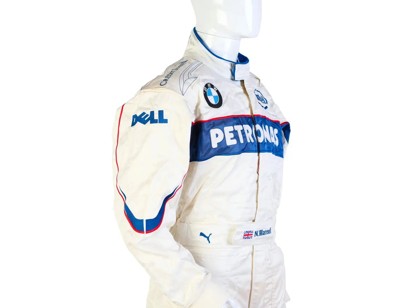 2007 BMW Sauber Formula 1 Puma NIGEL MANSELL’S Race Suit - Speedxcrafts