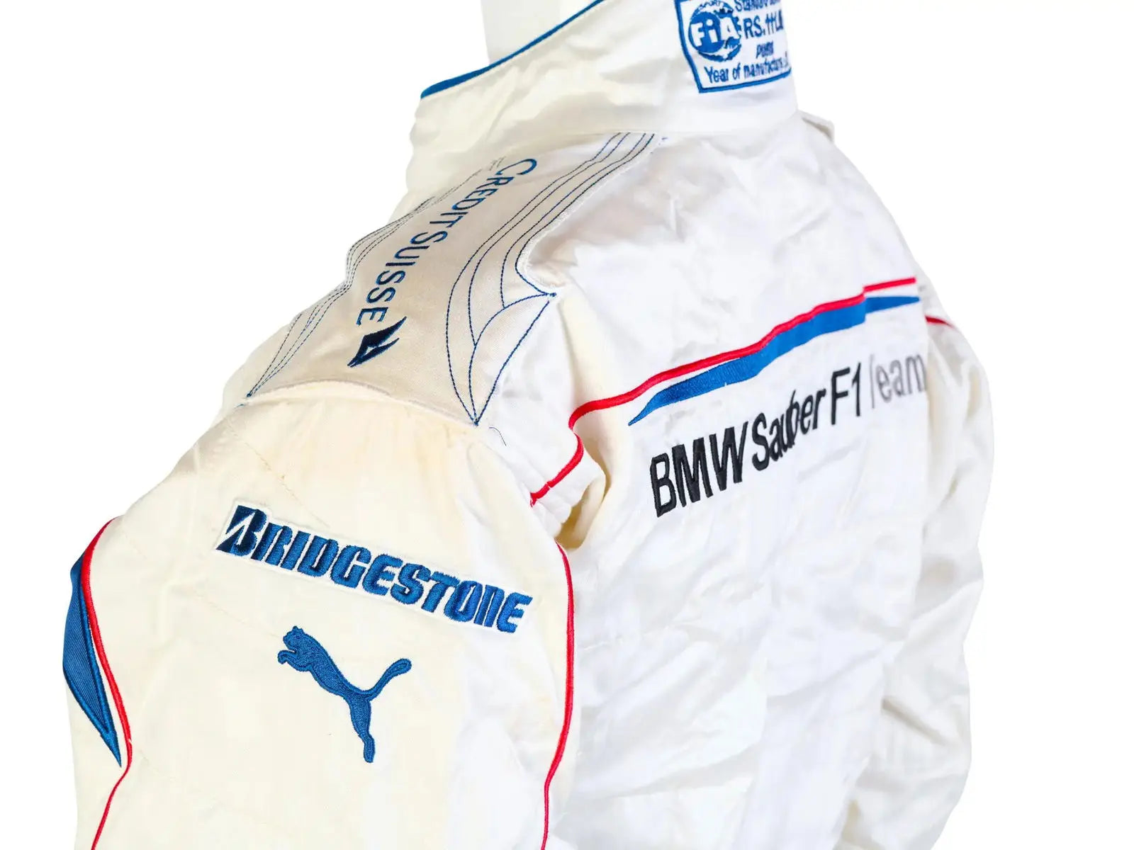 2007 BMW Sauber Formula 1 Puma NIGEL MANSELL’S Race Suit - 
Xtreme Racegear