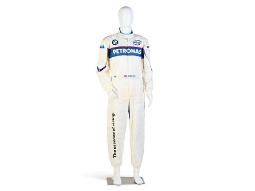 2007 BMW Sauber Formula 1 Puma NIGEL MANSELL’S Race Suit_
Xtreme Racegear
