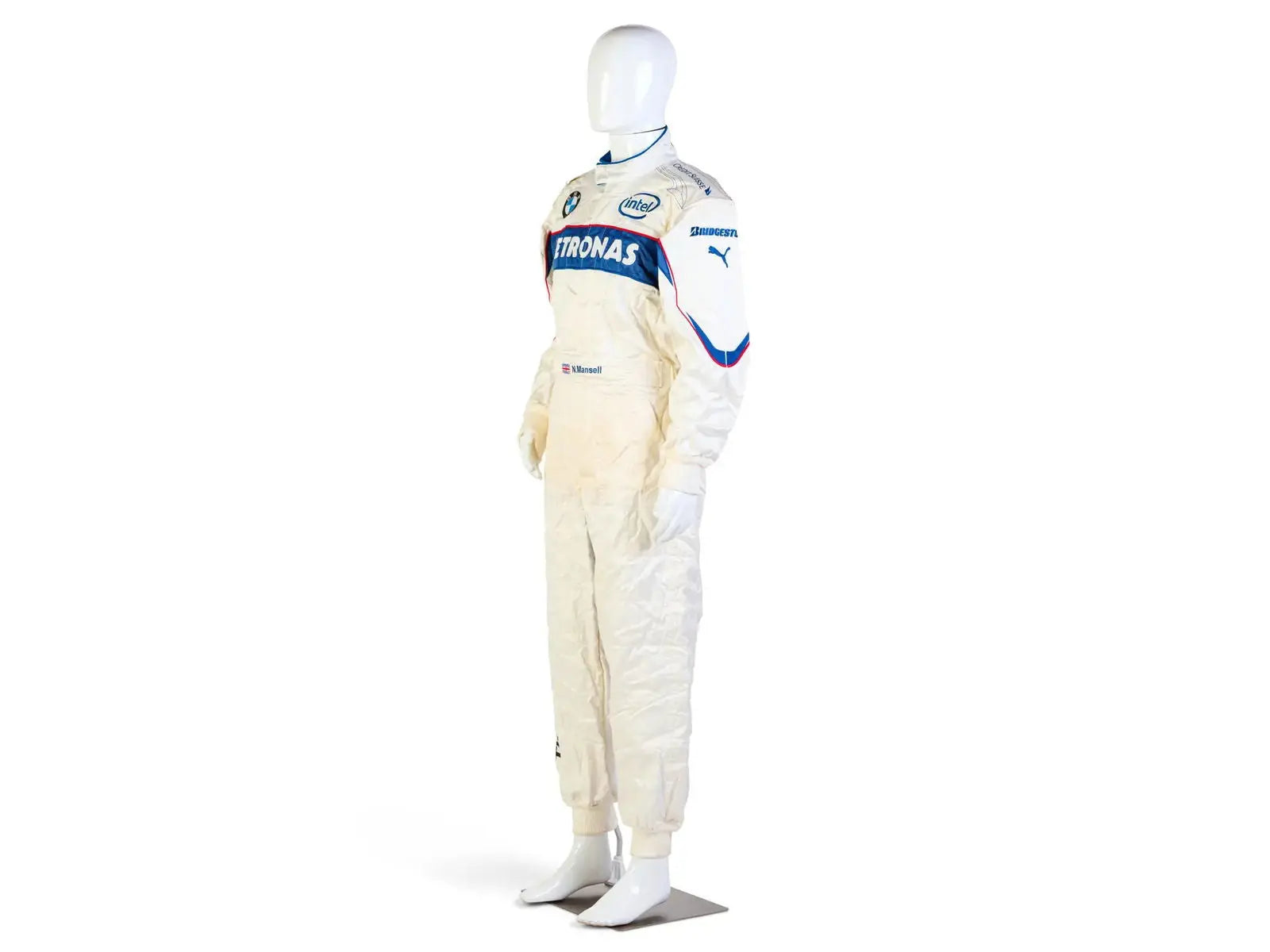 2007 BMW Sauber Formula 1 Puma NIGEL MANSELL’S Race Suit  
Xtreme Racegear