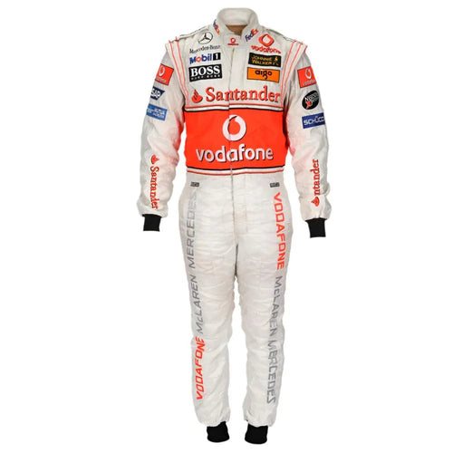 2007 Fernando Alonso McLaren F1 Embroidered Racing Suit - Xtreme_Racegear