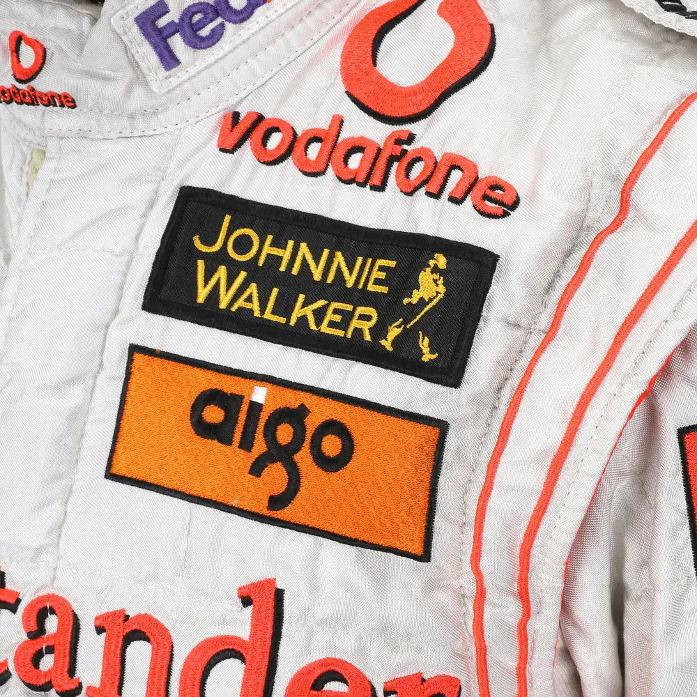 2007 Fernando Alonso McLaren F1 Embroidered Racing Suit - Xtreme_Racegear
