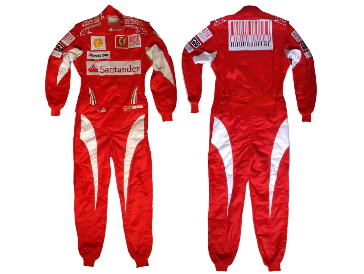2010 Fernando Alonso Ferrari F1 Embroidered Racing Suit - Xtreme_Racegear