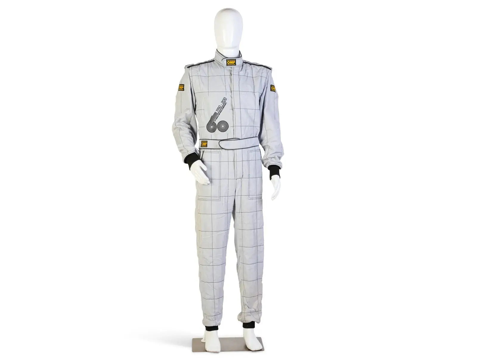 2010 Formula 1 50th Anniversary Bahrain Grand Prix Demonstration OMP NIGEL MANSELL’S Race Suit - Xtreme Racegear