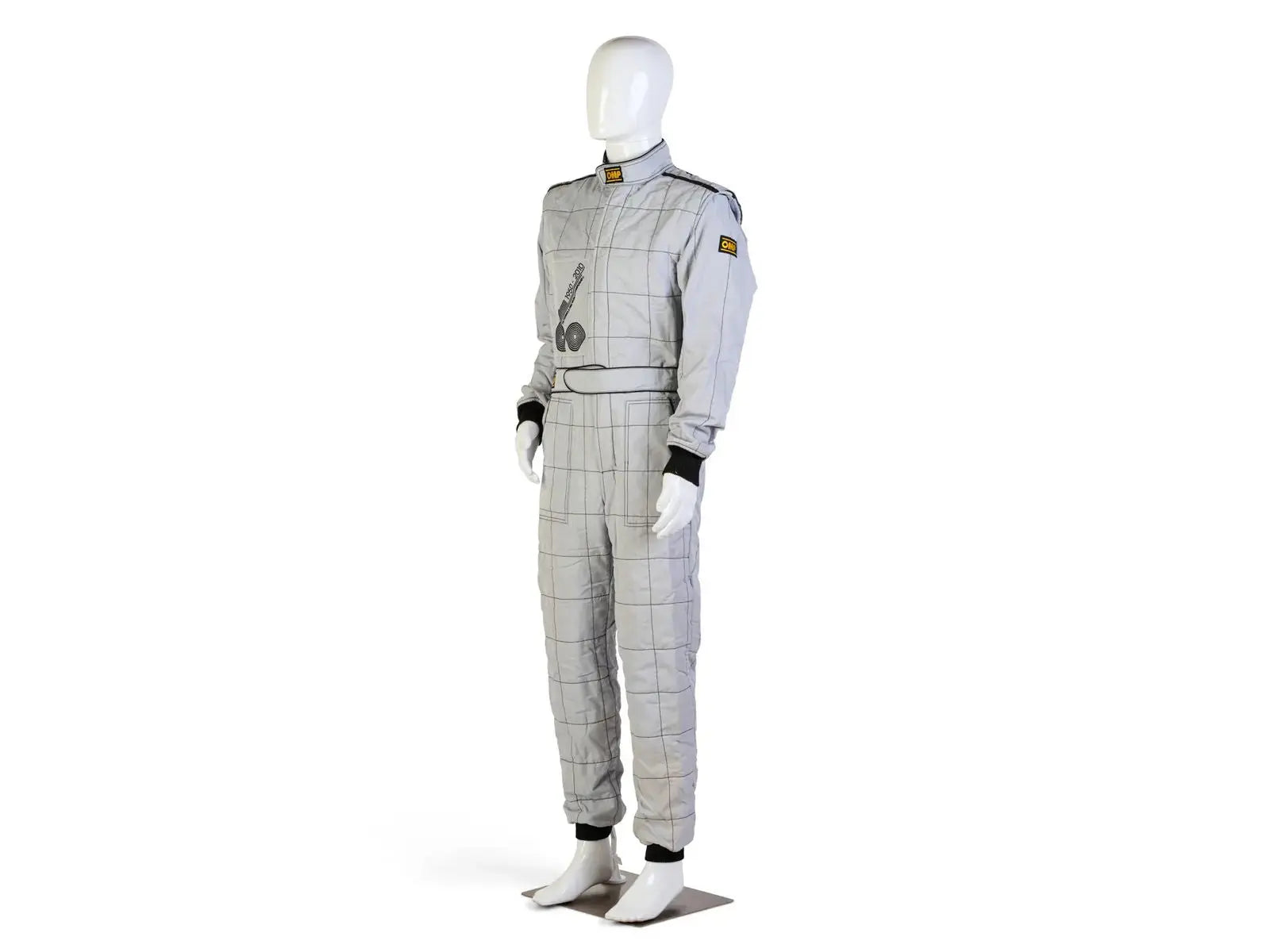 2010 Formula 1 50th Anniversary Bahrain Grand Prix Demonstration OMP NIGEL MANSELL’S Race Suit - Xtreme Racegear