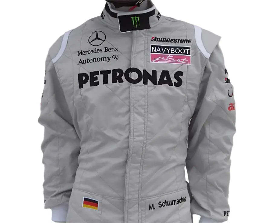2010 Michael Schumacher Mercedes Benz F1 Embroiderd Race Suit_
Xtreme Racegear