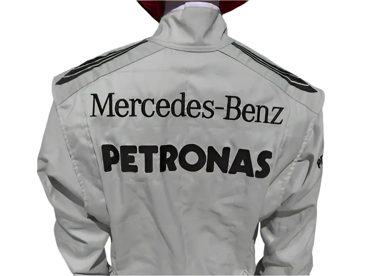 2012 Michael Schumacher Mercedes Benz F1 Embroidered Race Suit - Xtreme Racegear