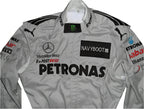 2012 Michael Schumacher Mercedes Benz F1 Embroidered Race Suit - Xtreme Racegear