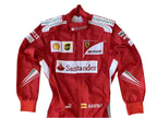 2014 Fernando Alonso Ferrari F1 Embroidered Racing Suit - Xtreme_Racegear