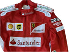 2014 Fernando Alonso Ferrari F1 Embroidered Racing Suit - Xtreme_Racegear