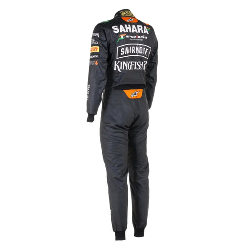 2014 Sergio Pérez Sahara Force F1 Racing Suit_Xtreme_Racegear