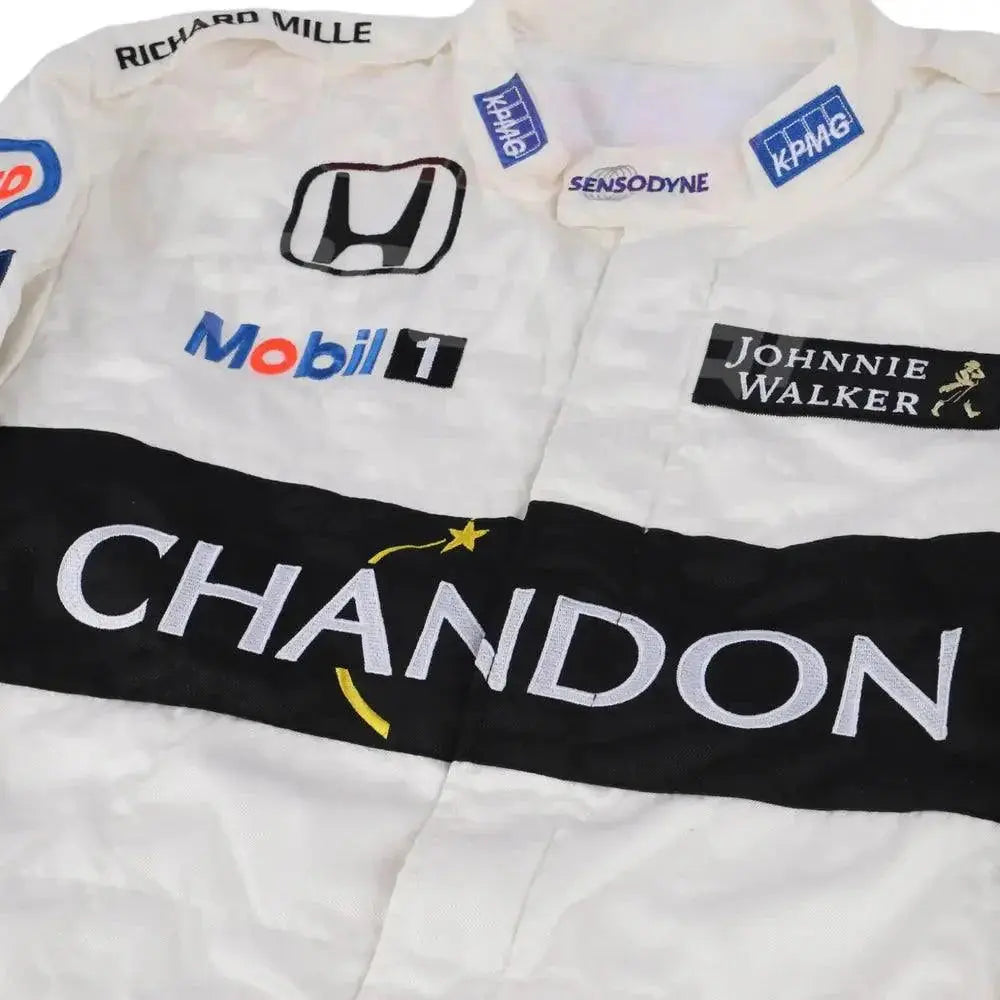 2016 Fernando Alonso McLaren F1 Team Race Suit_Xtreme_Racegear
