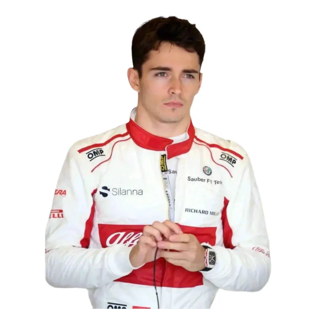 2018 Charles Leclerc Alfa Romeo Sauber F1 Suit_Xtreme Racegear