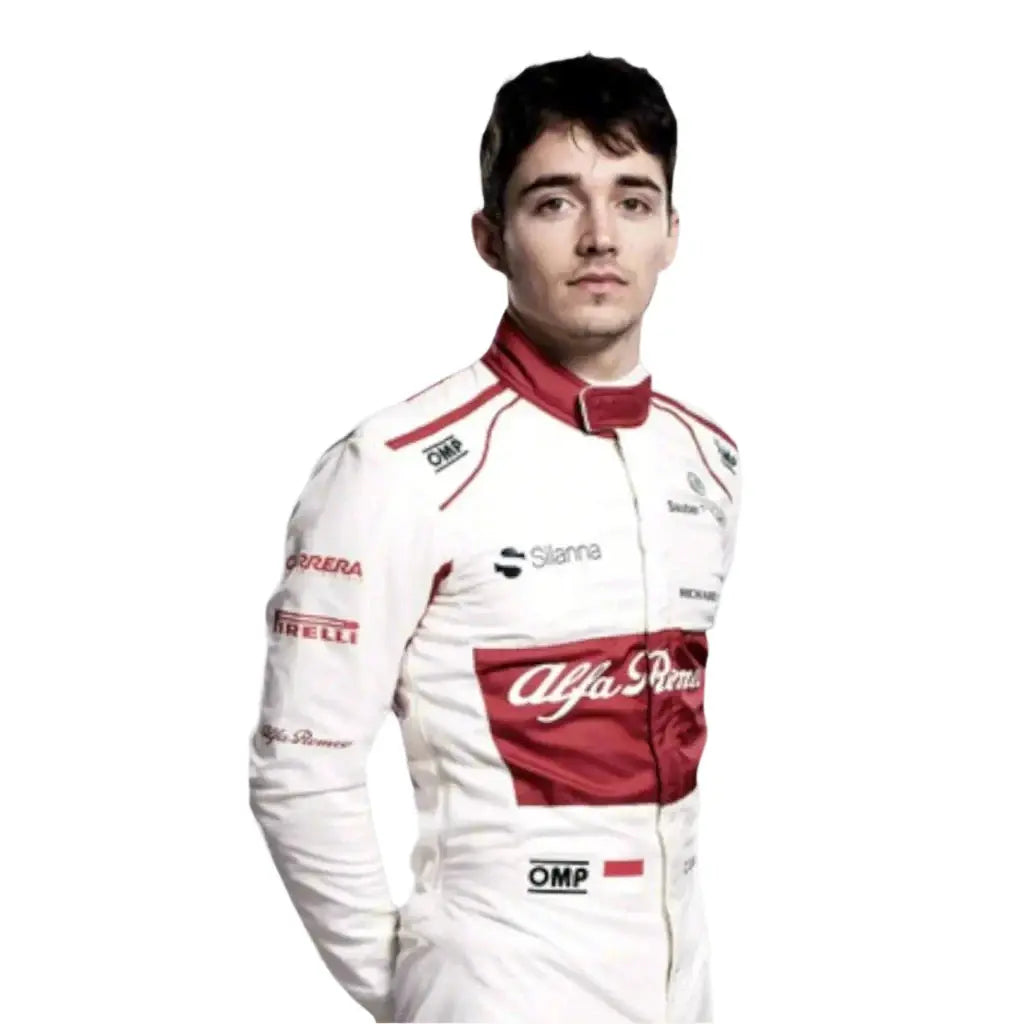 2018 Charles Leclerc Alfa Romeo Sauber F1 Suit_Xtreme Racegear
