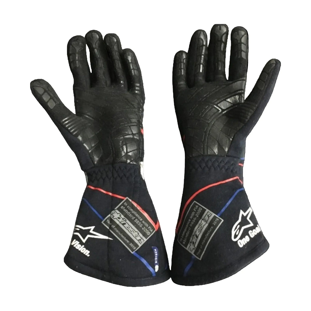 2019 Alexander Albon F1 Race gloves - Toro Rosso_Xtreme_Racegear