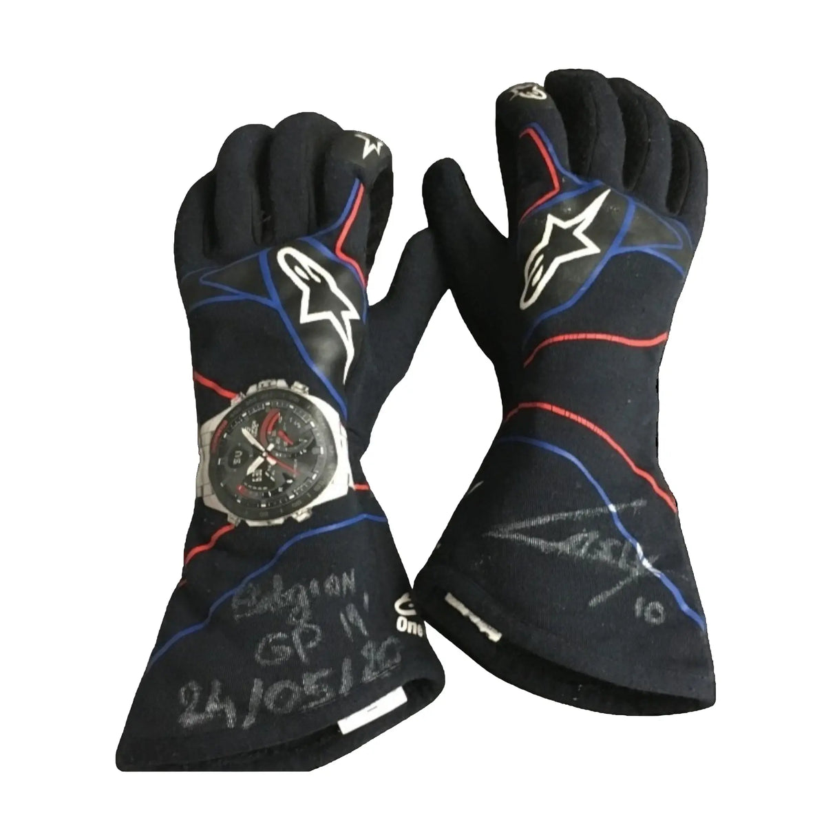 2019 Alexander Albon F1 Race gloves - Toro Rosso_Xtreme_Racegear