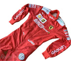 2019 Charles Leclerc Scuderia Ferrari 90 Years Embroided Racing Suit_Xtreme_Racegear