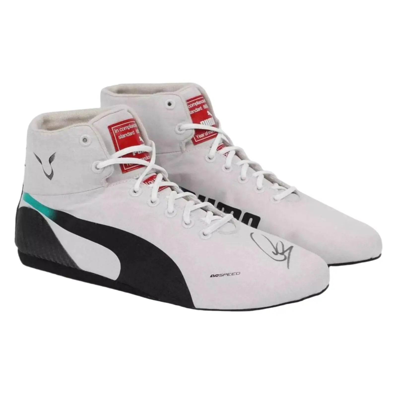 2019 Lewis Hamilton Mercedes benz AMG Puma F1 Boots_Xtreme Racegear