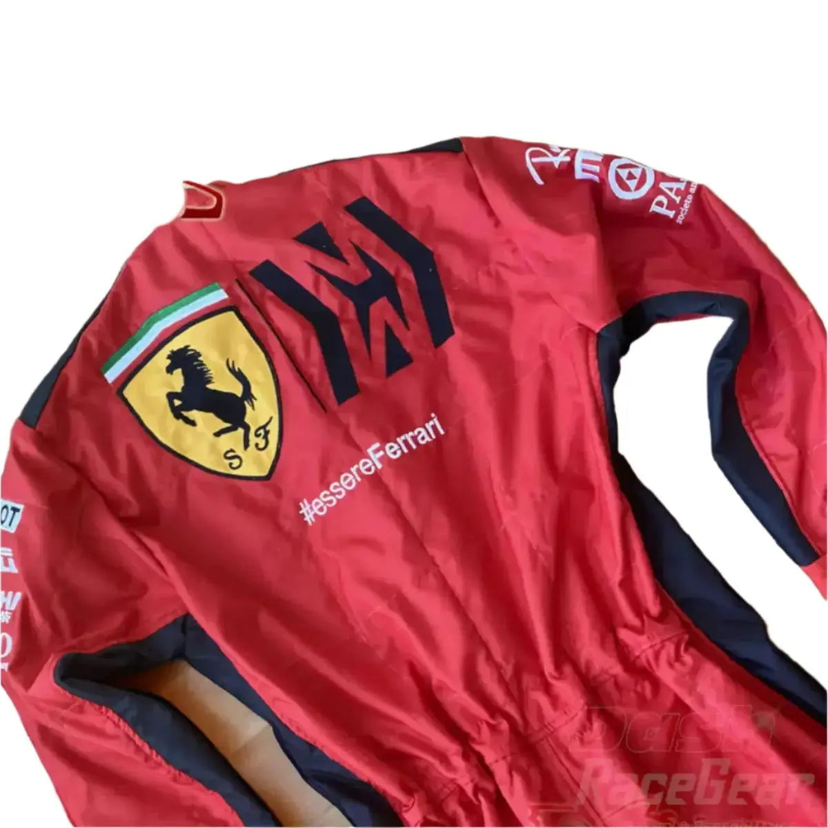 2020 Charles Leclerc Ferrari Mission Winnow F1 Embroidered Racing Suit_Xtreme_Racegear