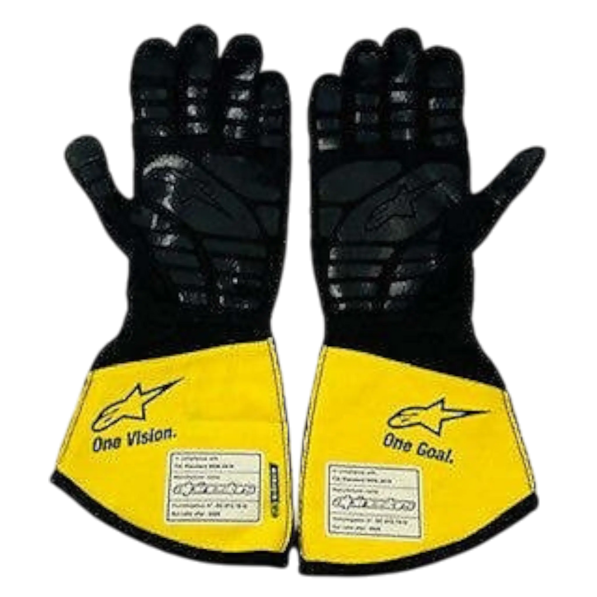 2020 Esteban Ocon Race Used Renault F1 Team Alpinestars Gloves_Xtreme_Racegear