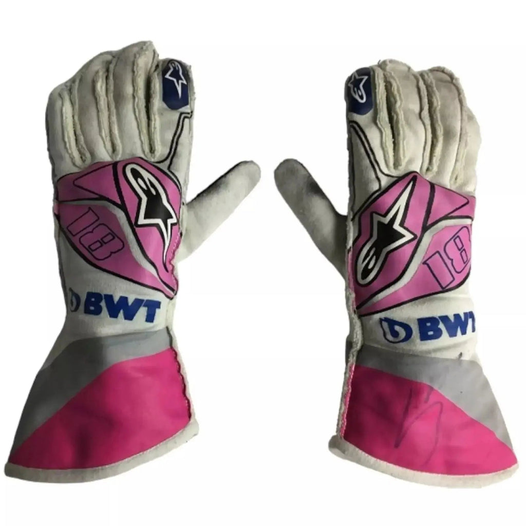 2020 Lance Stroll Racing Gloves F1 Racing Gloves-Xtreme_Racegear