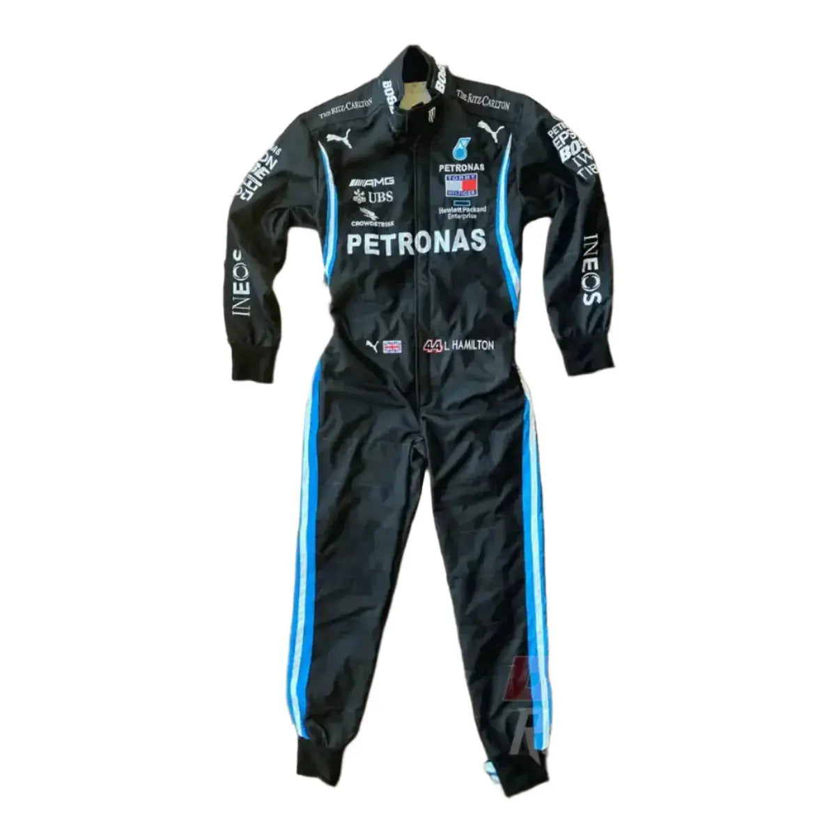 2020 Lewis Hamilton Mercedes AMG F1 Embroidery Race Suit_Xtreme Racegear