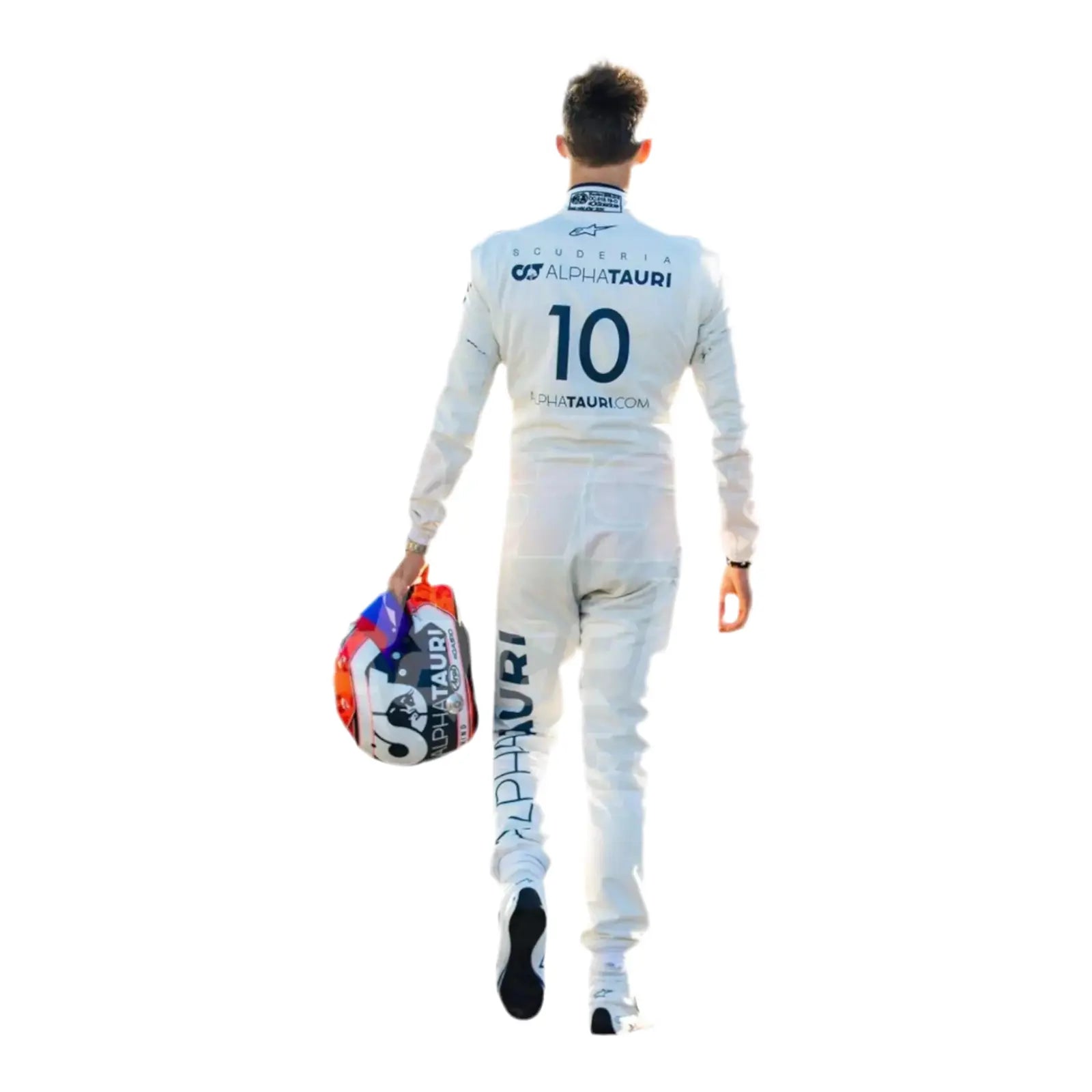2020 Pierre Gasly Alpha Tauri Race Suit - Abu Dhabi GP