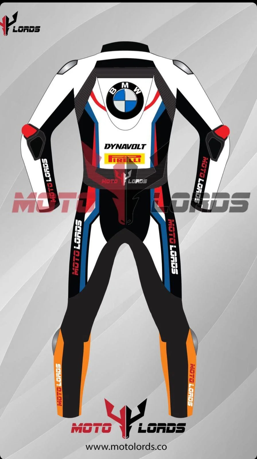 BMW Tom Sykes 2020 Superbike replica racing suit back