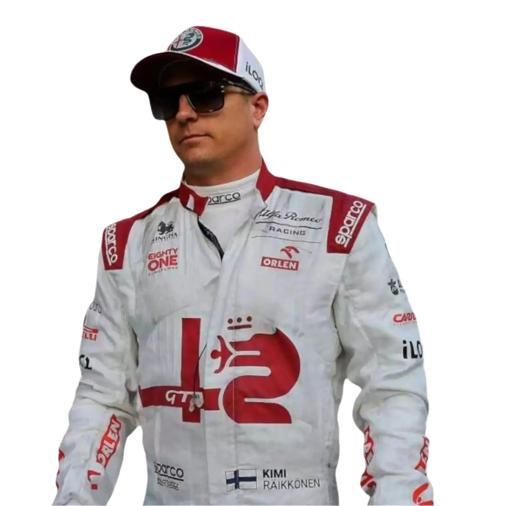 2021 Kimi Räikkönen Alfa Romeo F1 Team Race Suit - Xtreme Racegear
