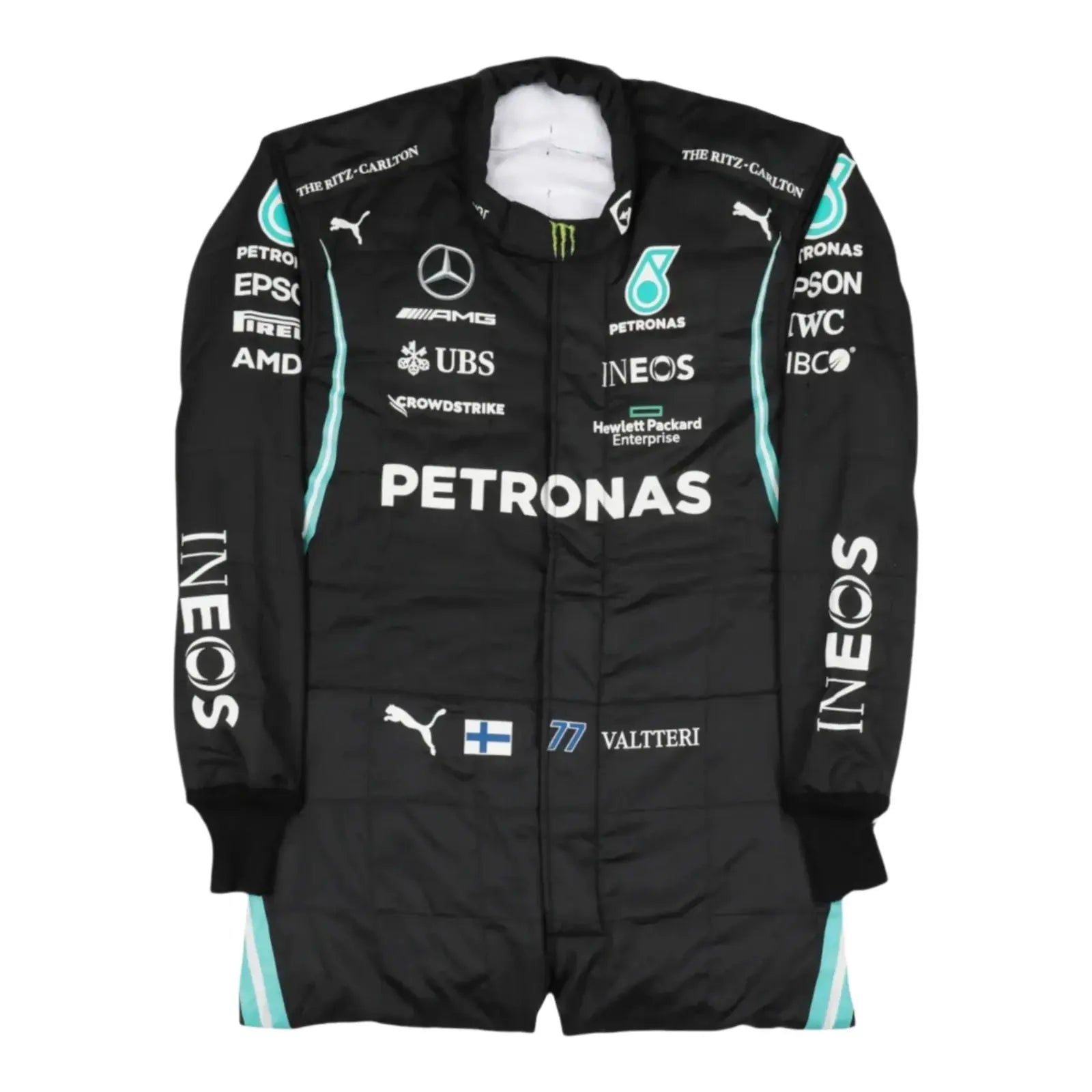 2021 Lewis Hamilton Mercedes-AMG Petronas F1 Team Replica Race Suit - Xtreme Racegear
