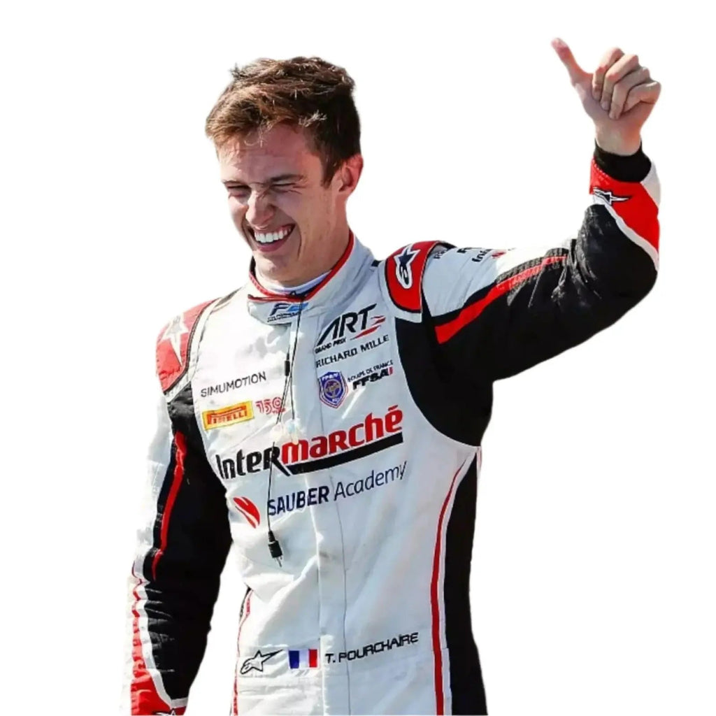 2022 Formula 2 Théo Pourchaire Suit Xtreme Racegear