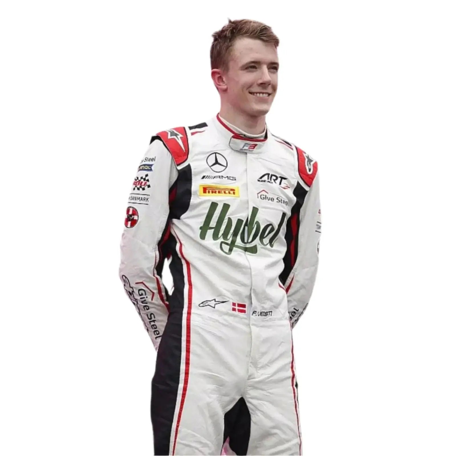 2022 Frederik Vesti Silverstone podium Suit Xtreme Racegear