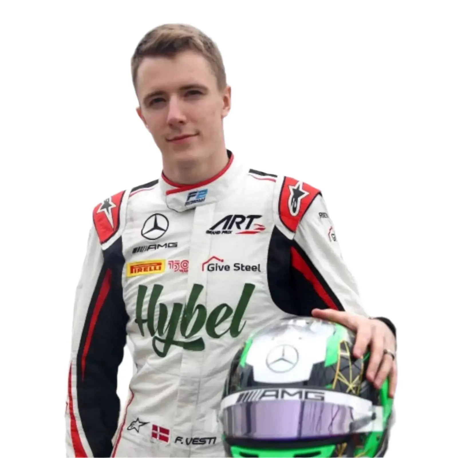2022 Frederik Vesti Silverstone podium Suit Xtreme Racegear