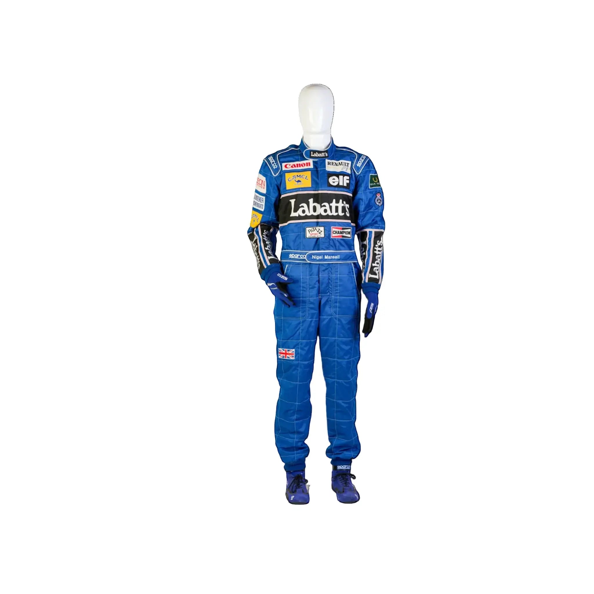2022 Goodwood Festival of Speed NIGEL MANSELL’S Race Suit Xtreme Racegear