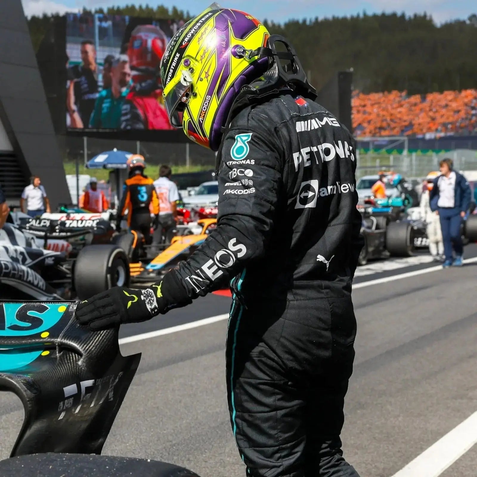 2022 Lewis Hamilton Mercedes-AMG Petronas F1 Team Replica Race Suit - Xtreme Racegear