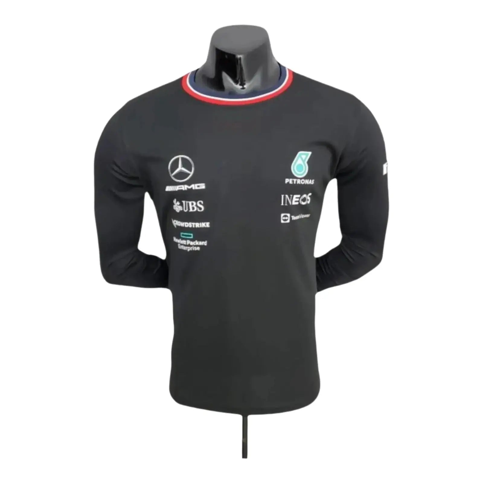 2022 Mercedes F1 Long Sleeve T-Shirt-Xtreme Racegear