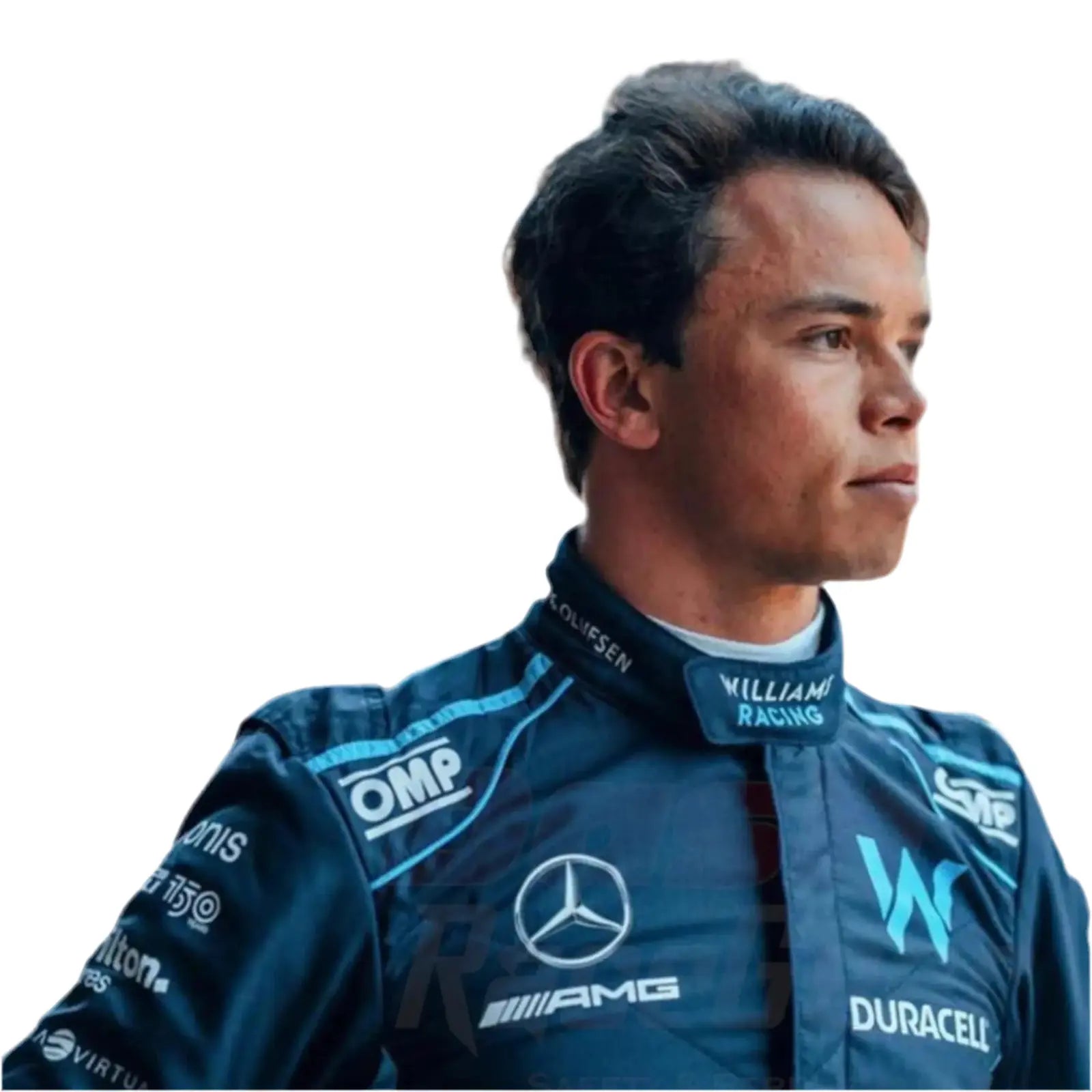 2022 Nyck de Vries Williams Racing F1 Race Suit _ Italian Grand Prix - Xtreme Racegear