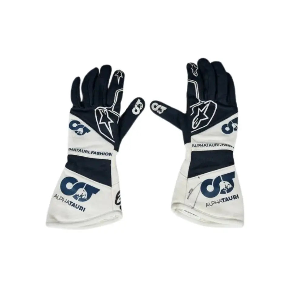 2022 Yuki Tsunoda F1 Racing Gloves