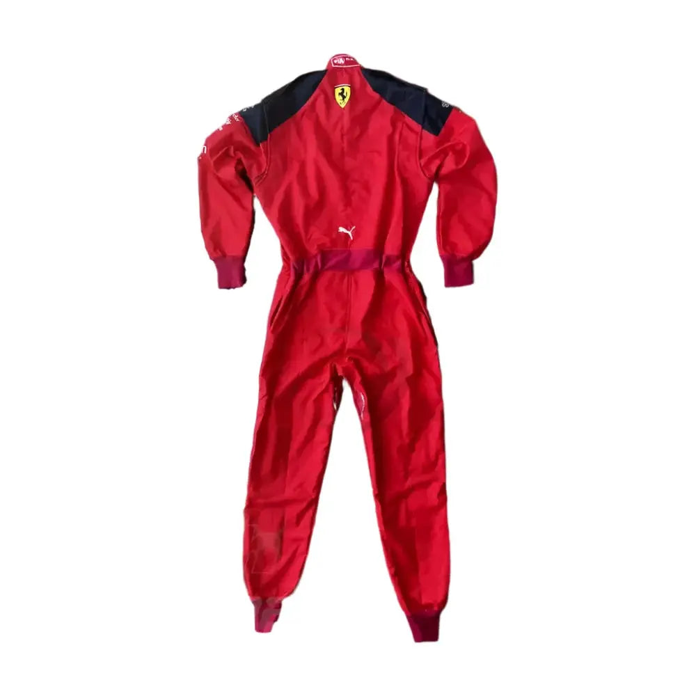 2023 Charles Leclerc Scuderia Ferrari F1 Embroidered Racing Suit - Official Team Gear - Xtreme Racegear