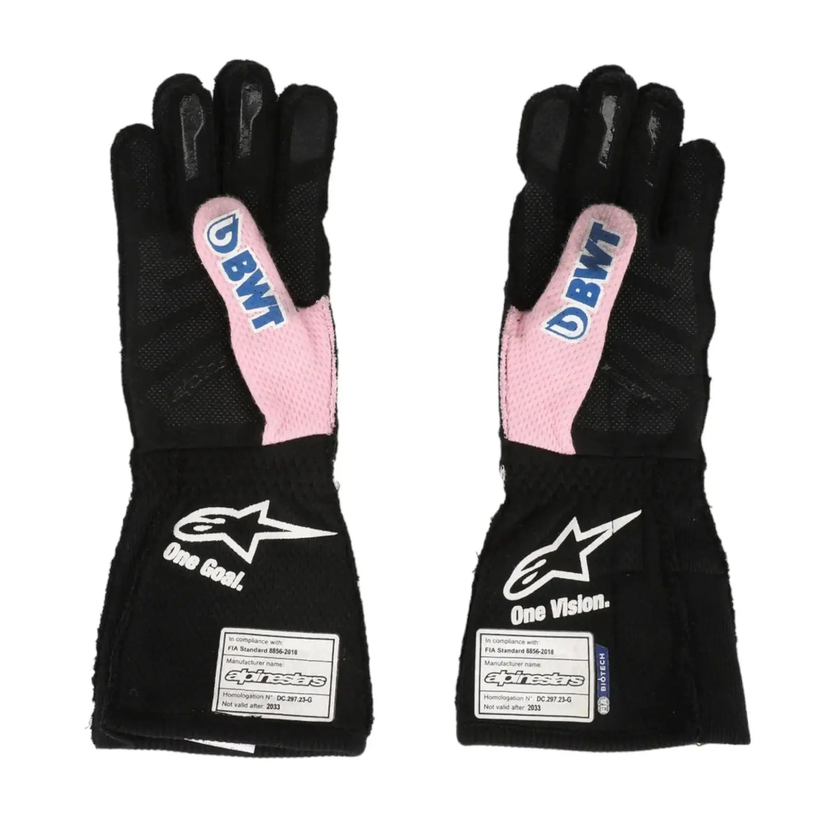 2023 ESTEBAN OCON WEEKEND WORN RACE GLOVES - MIAMI GP_Xtreme_Racegear