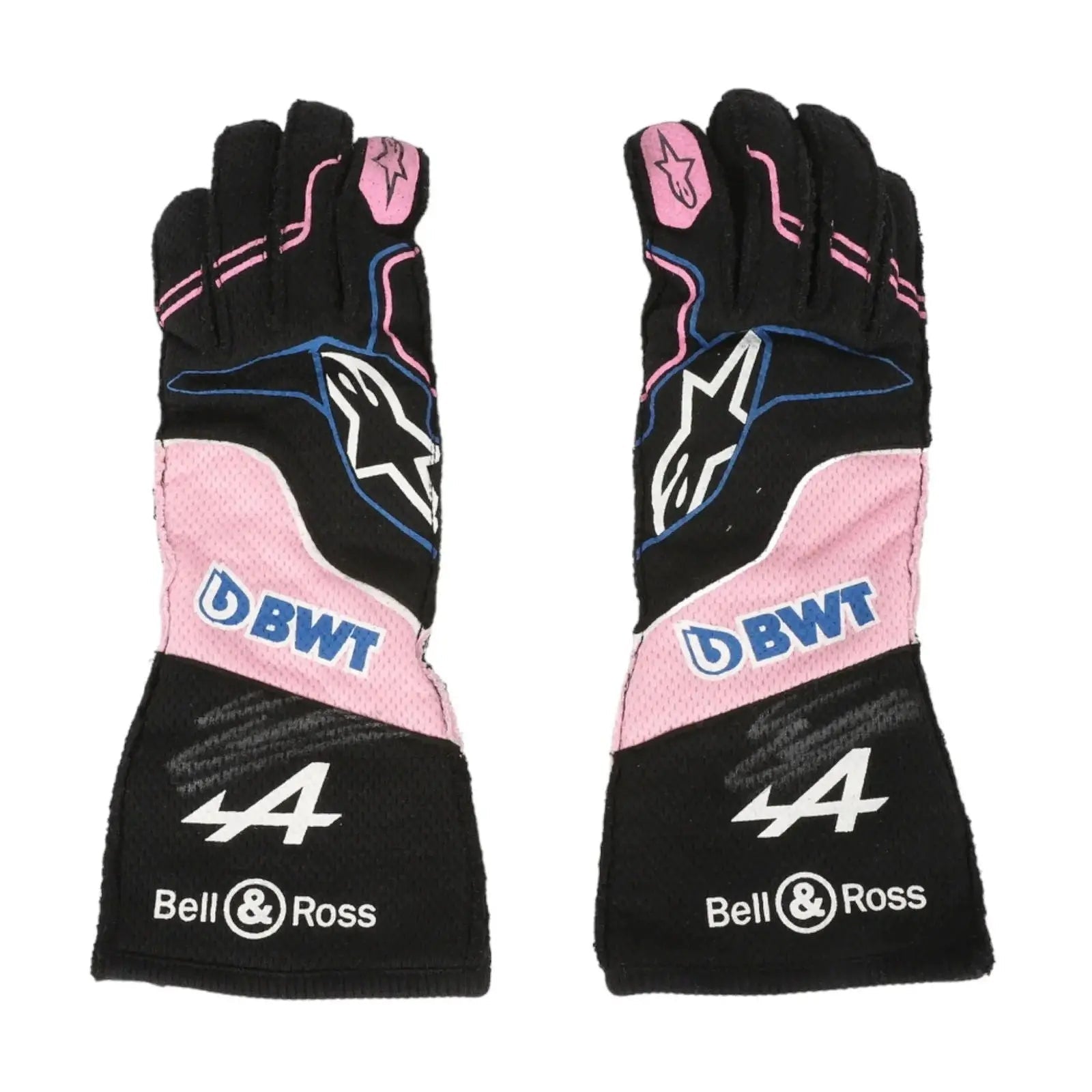 2023 ESTEBAN OCON WEEKEND WORN RACE GLOVES - MIAMI GP_Xtreme_Racegear