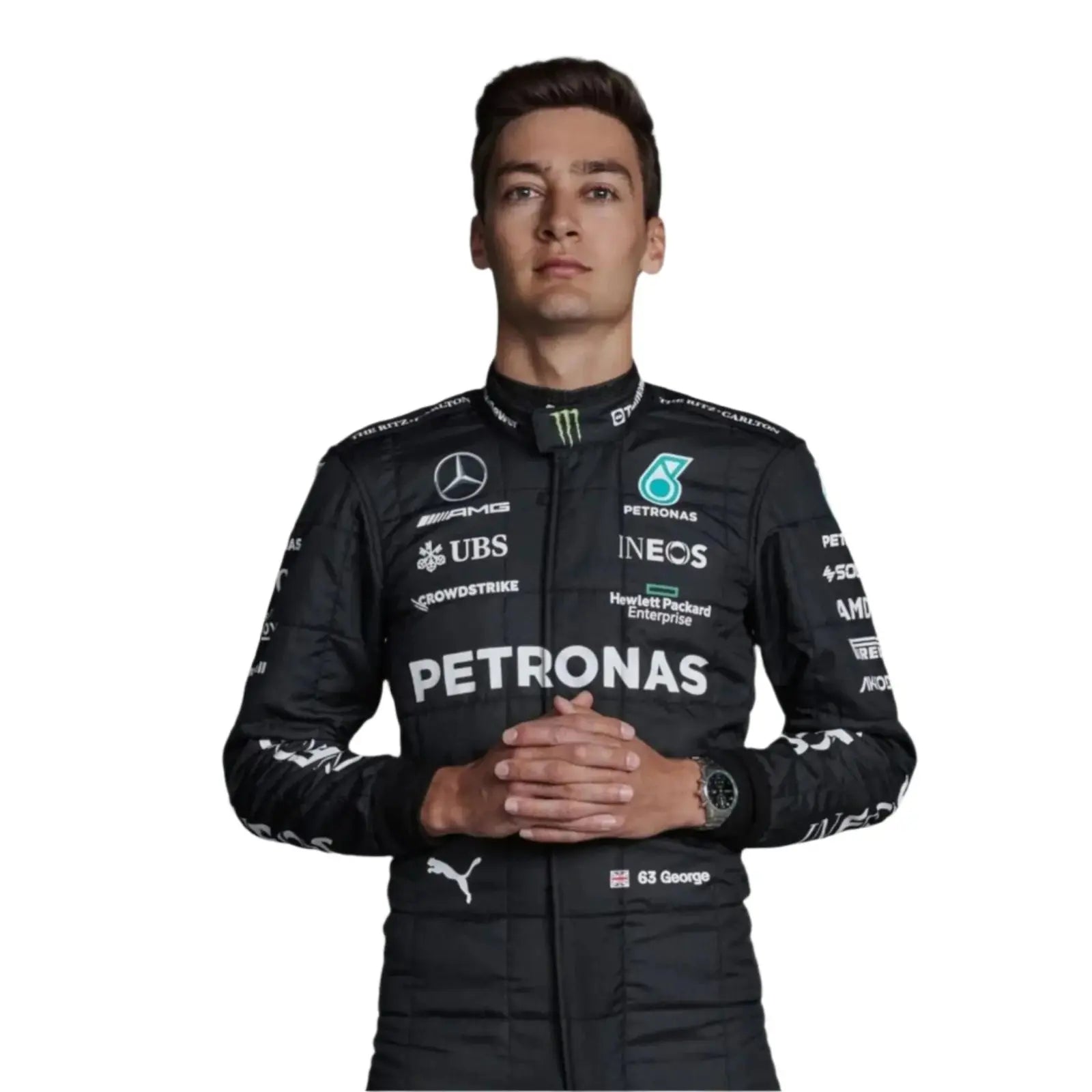2023 George Russell Mercedes AMG F1 Race Suit_Xtreme Racegear