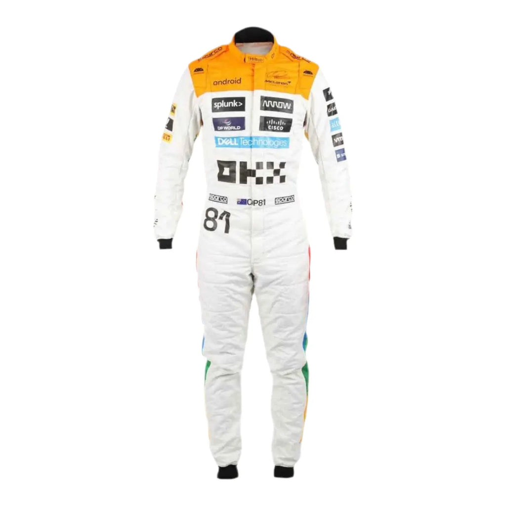 2023 McLaren Silverstone GP Oscar Piastri F1 Race Suit Xtreme Racegear