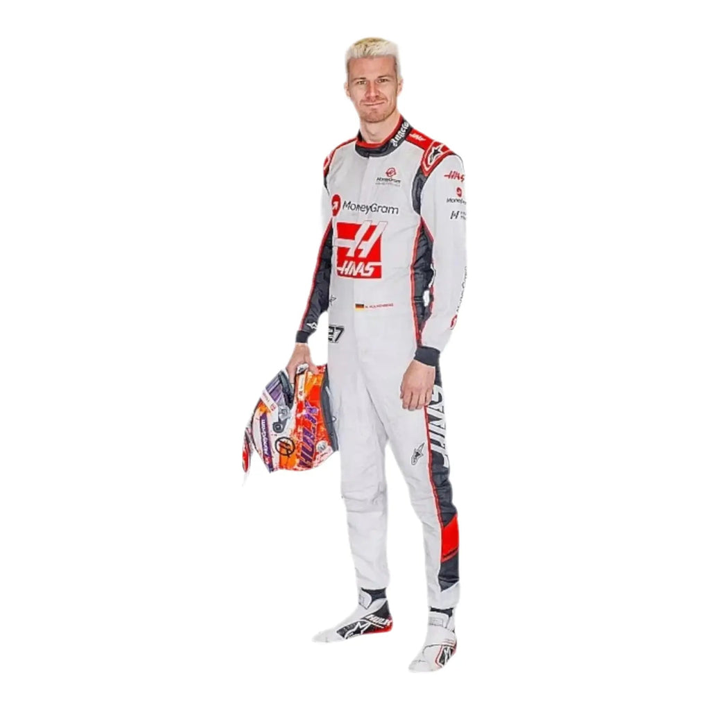 2023 Nico Hulkenberg Haas F1 Race Suits - Las Vegas Xtreme Racegear