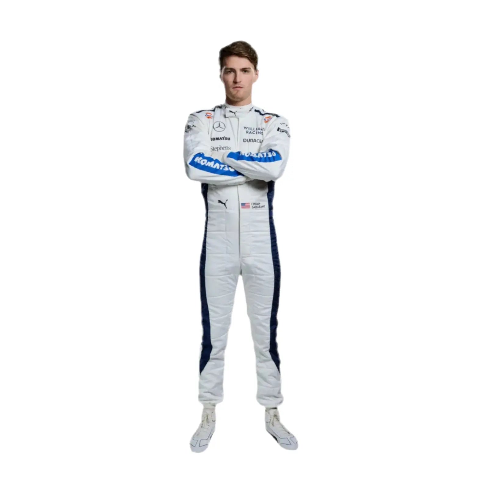 2024 Alex Albon Logan Sargeant Williams F1 Team Race Suit - Xtreme Racegear