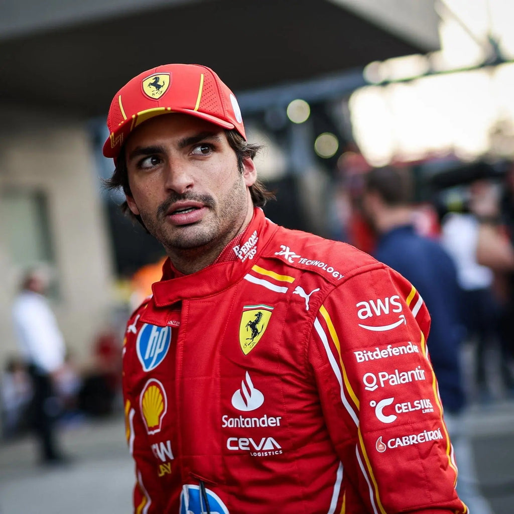 2024 Carlos Sainz Jr. Replica Race Suit | Scuderia Ferrari F1 Team - Xtreme Racegear
