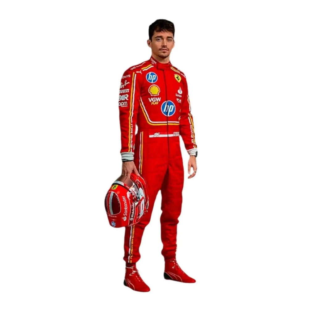 2024 Charles Leclerc Replica Race Suit | Scuderia Ferrari HP - Xtreme Racegear