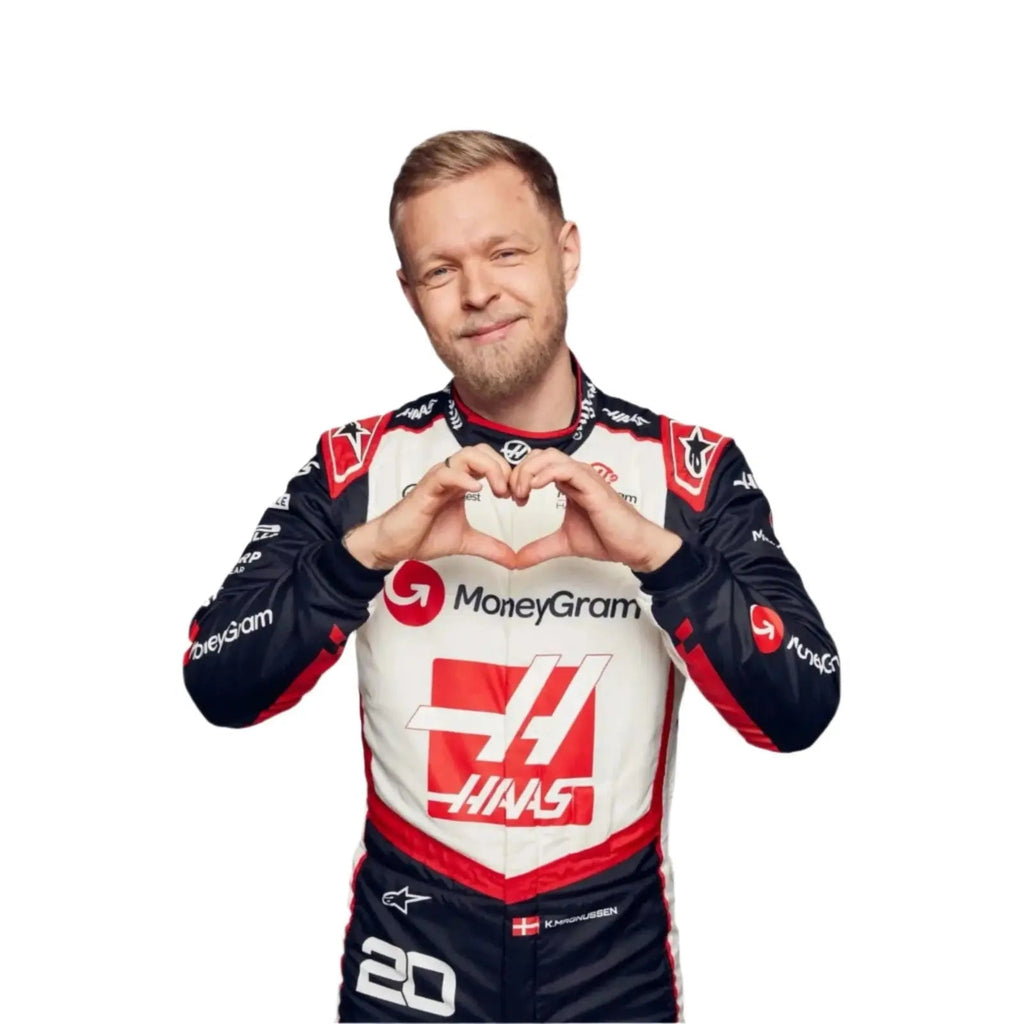 2024 Kevin Magnussen Nico Hulkenberg Haas F1 Team Race Suit - Speedxcrafts